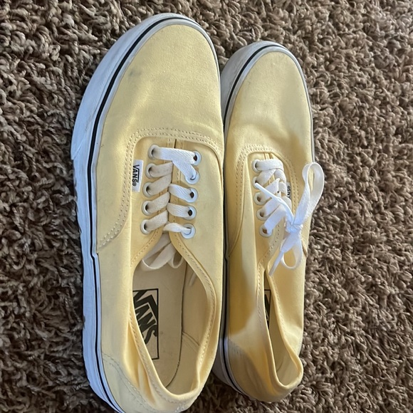 Yellow Vans authentic - Picture 3 of 4